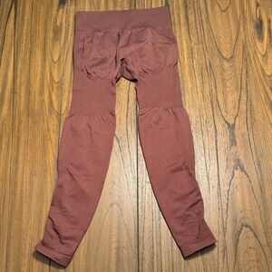 LAZORE Butt Enhancing Brown Leggings for Women NWOT